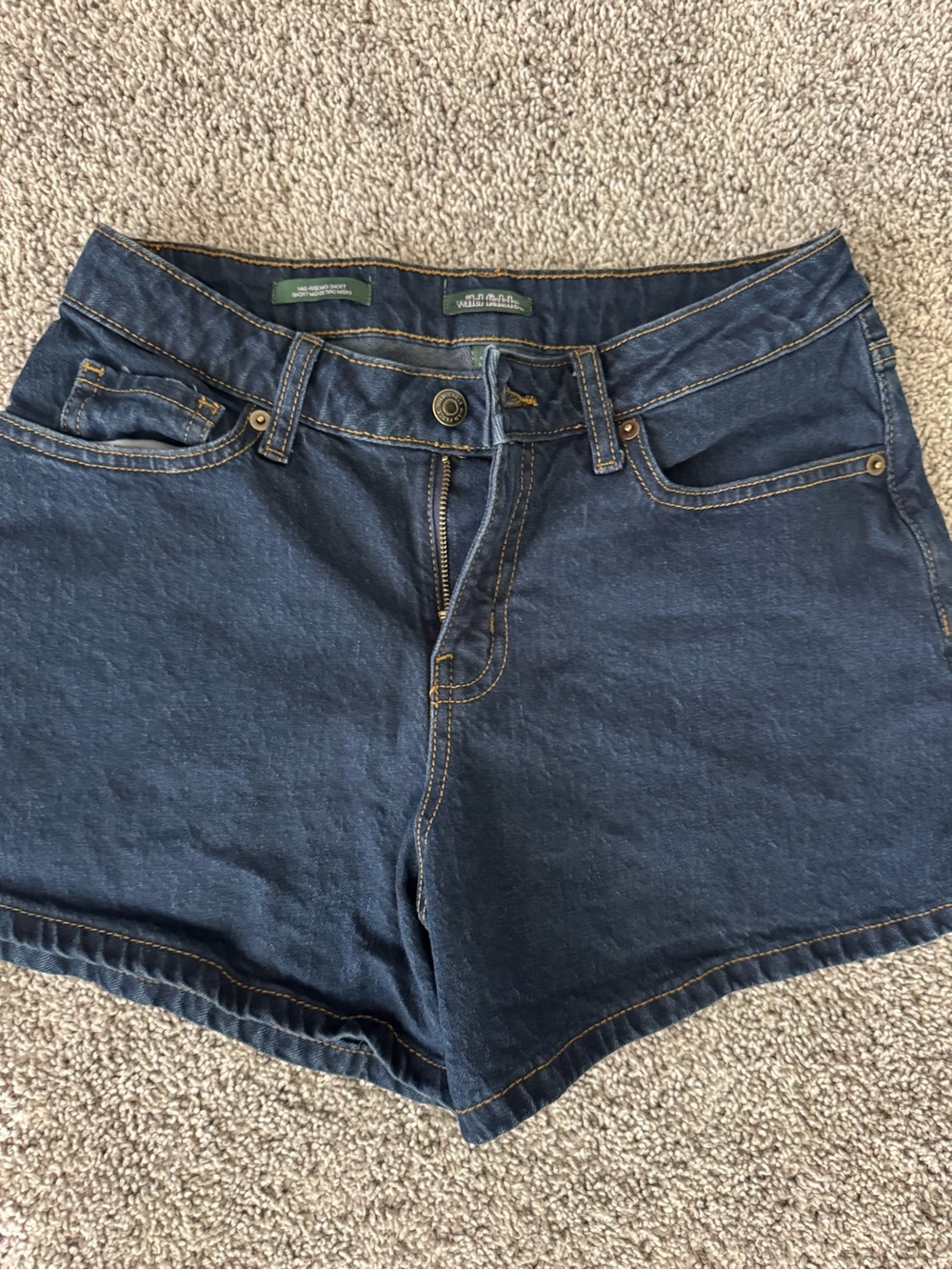 Wild fable Dark Blue Denim High-Rise Jean Shorts